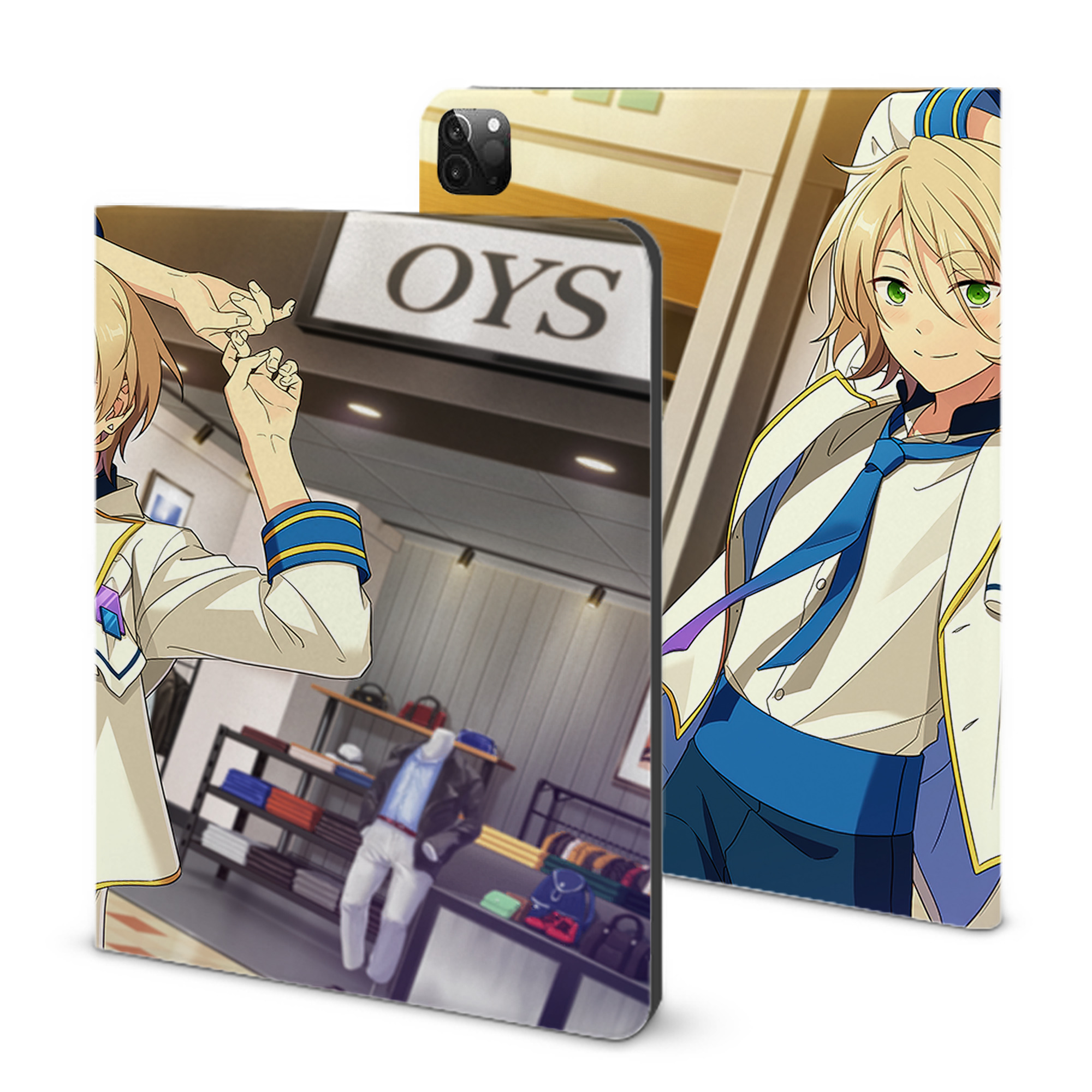 （画像用） あんさんぶるスターズ! Ensemble Stars IPadケース ペンホルダー付き ブックスタイルデザイン